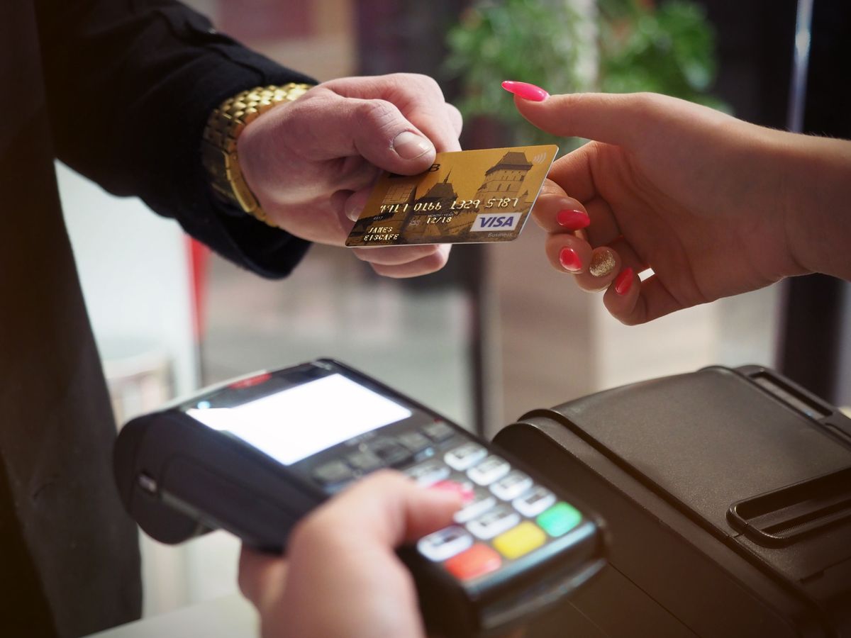 Card payment on a POS terminal